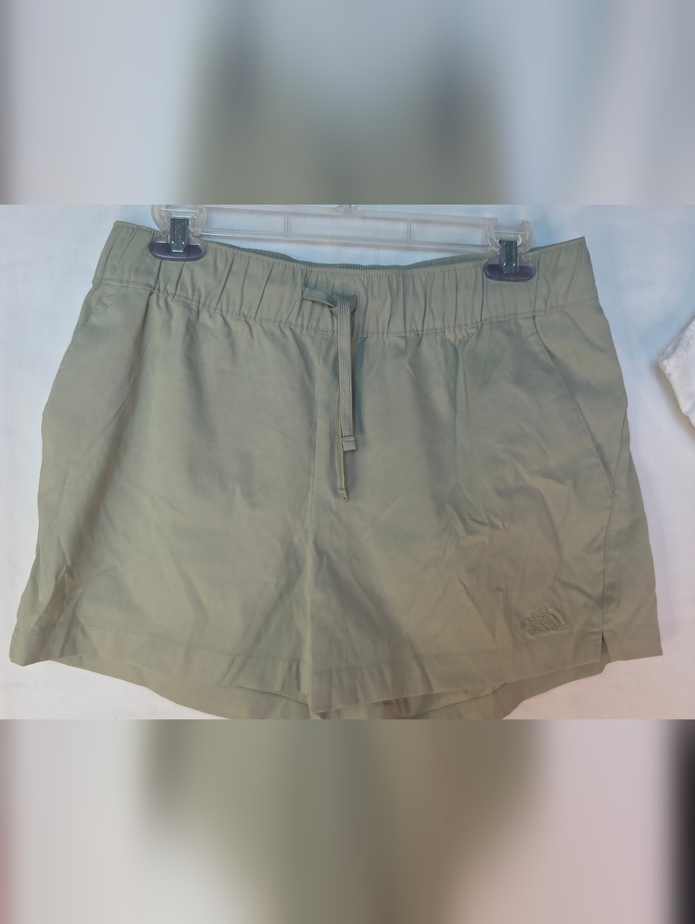 The North Face Women's Drawstring Athletic Shorts - Olive